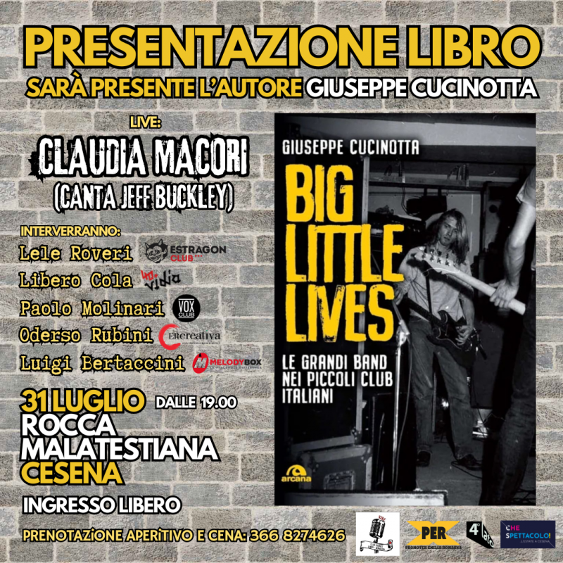PRESENTAZIONE LIBRO BIG LITTLE LIVES