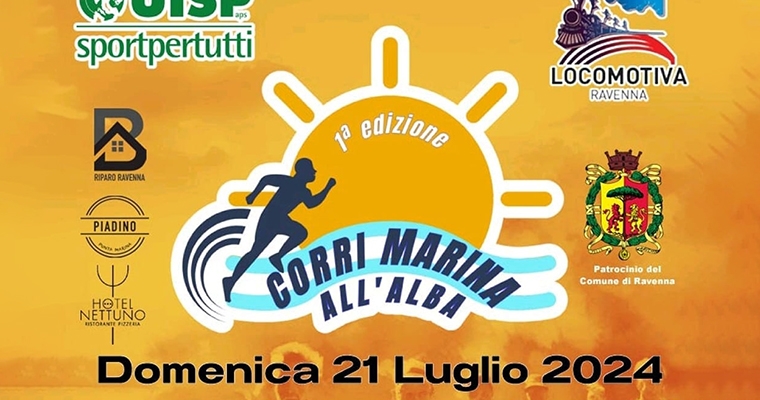 Corri Marina all'Alba
