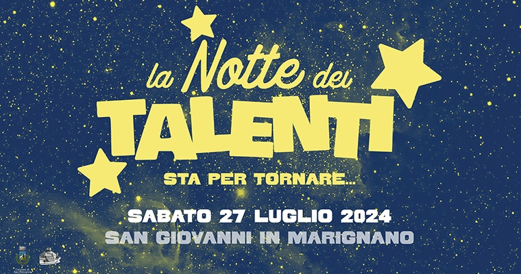 6° edizione de La Notte dei Talenti