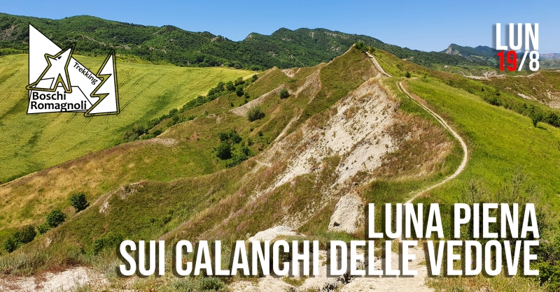 LUNA PIENA SUI CALANCHI DELLE VEDOVE