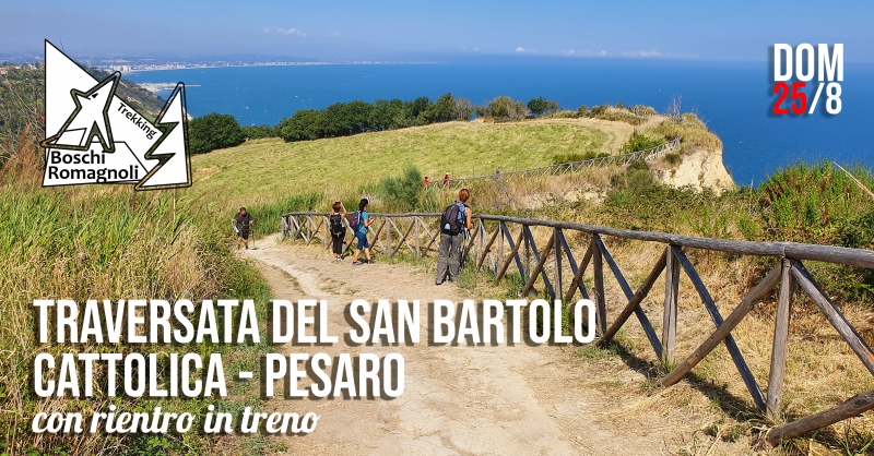 TRAVERSATA DEL SAN BARTOLO (Cattolica – Pesaro) con rientro in treno