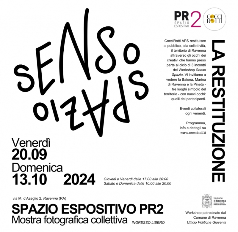 Senso Spazio – La Restituzione