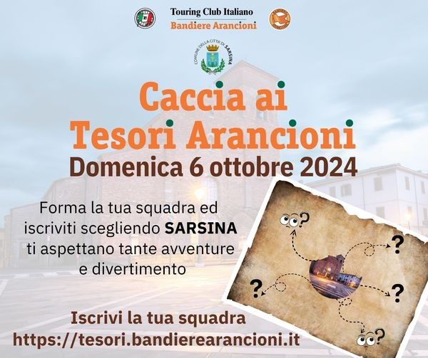 Caccia ai tesori Arancioni 2024...a Sarsina!