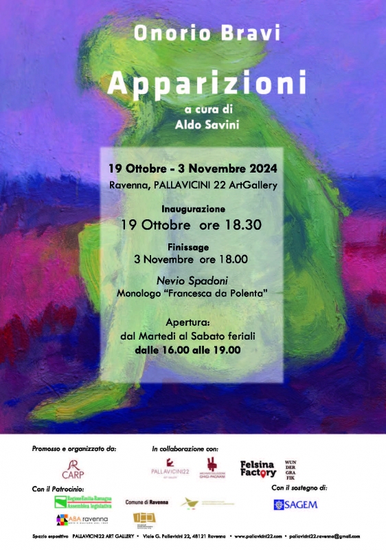 Onorio Bravi - APPARIZIONI