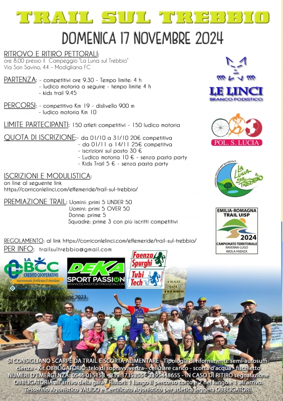 Trail Sul trebbio