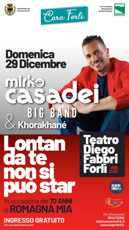 Lontan da te non si può star