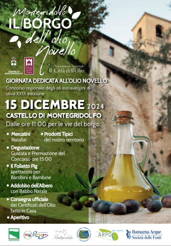Concorso Regionale dell’Olio Novello