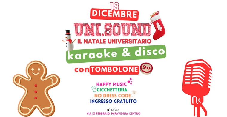 IL NATALE UNIVERSITARIO con TOMBOLONE