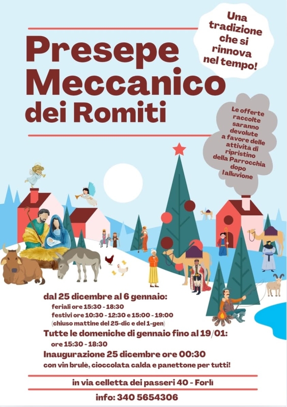 Presepe meccanico dei Romiti