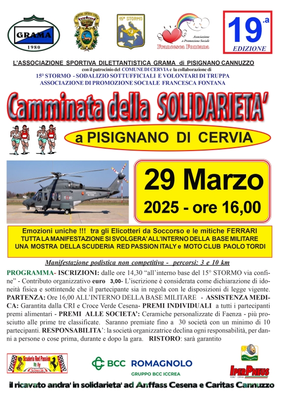 19° camminata della solidarietà