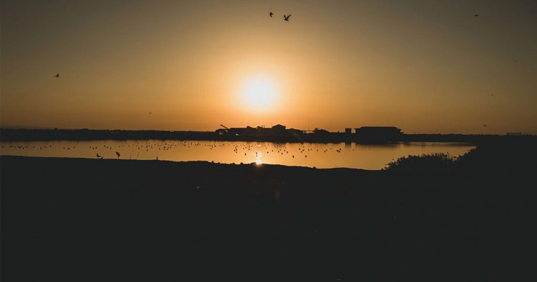 Riflessi dorati: pedalata con degustazione al tramonto