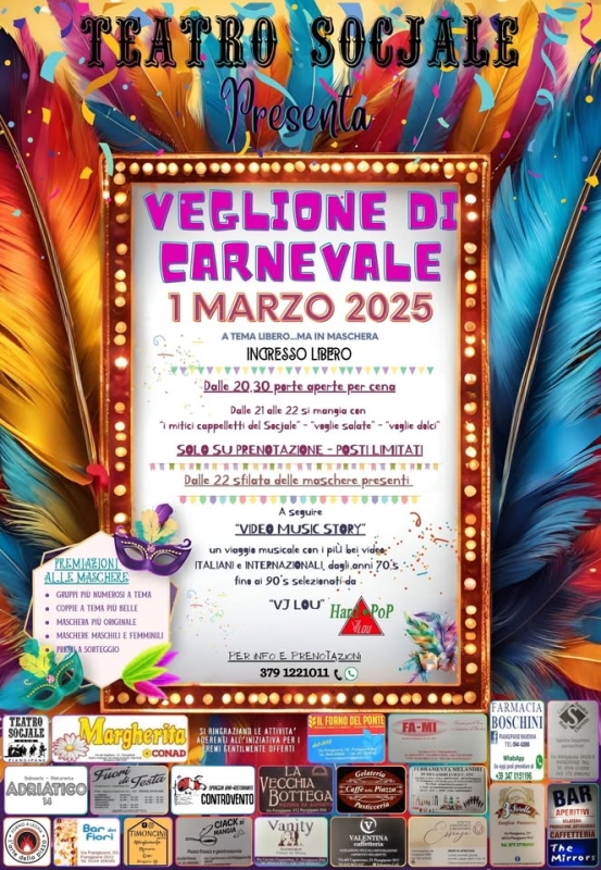 veglione di carnevale