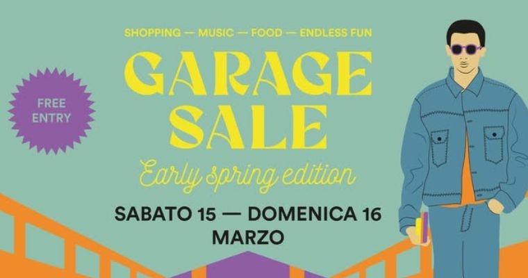 Garage sale early spring edition