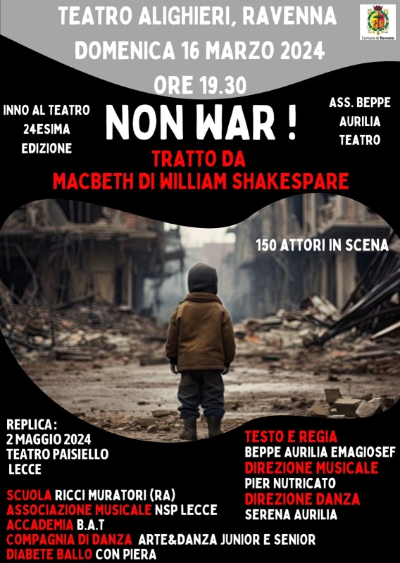 Beppe Aurilia Teatro No War