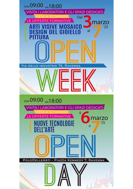 Open Week Accademia di Belle Arti di Ravenna