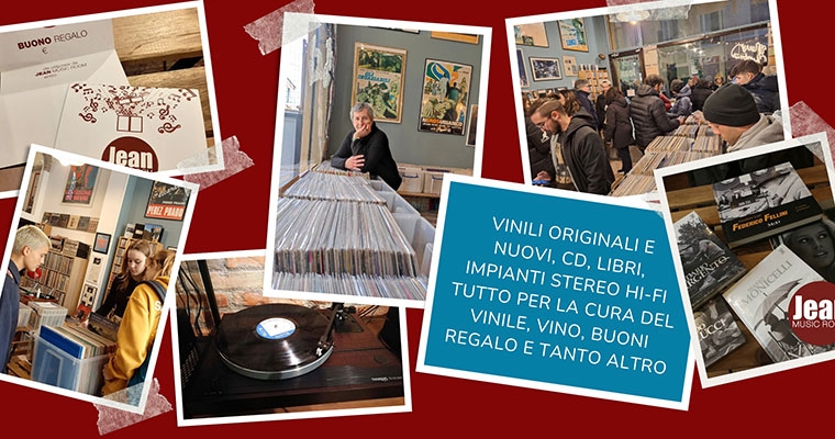 Scambio di cd, vinili e libri al Jean Music Room