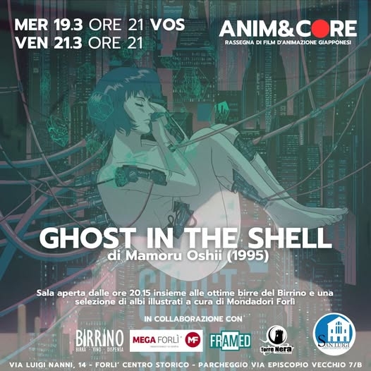 Ghost in the shell chiude la rassegna dedicata agli Anime