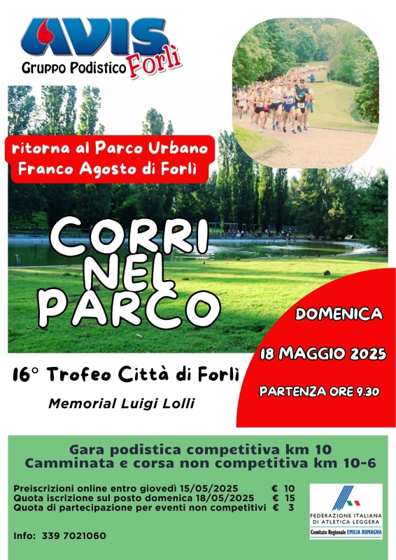 Corri nel parco