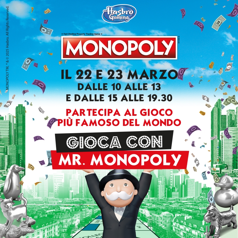 Un Monopoly in formato gigante all'Esp di Ravenna
