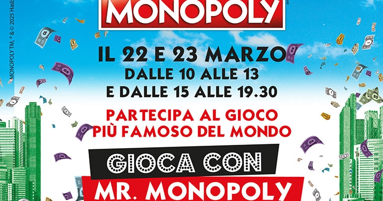 Un Monopoly in formato gigante all'Esp di Ravenna