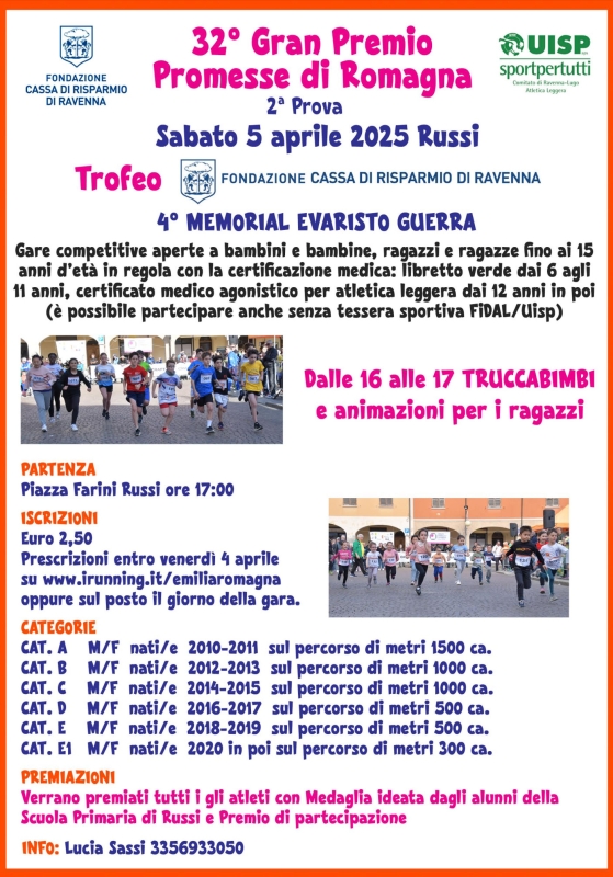 32° Gran Premio Promesse di Romagna