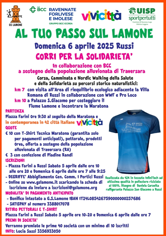 Vivicittà Al tuo passo sul Lamone
