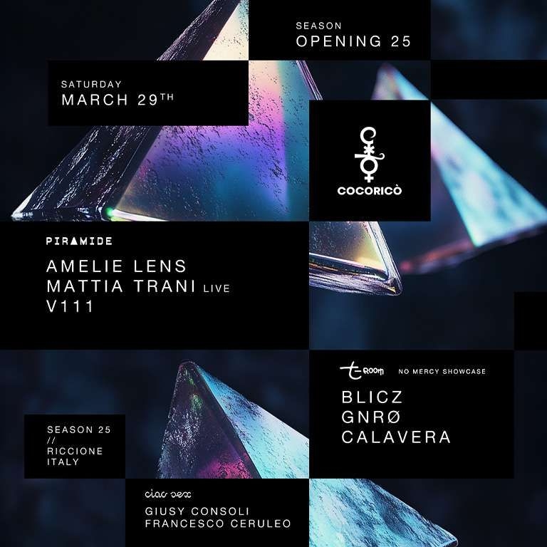 Season Opening Cocoricò con Amelie Lens
