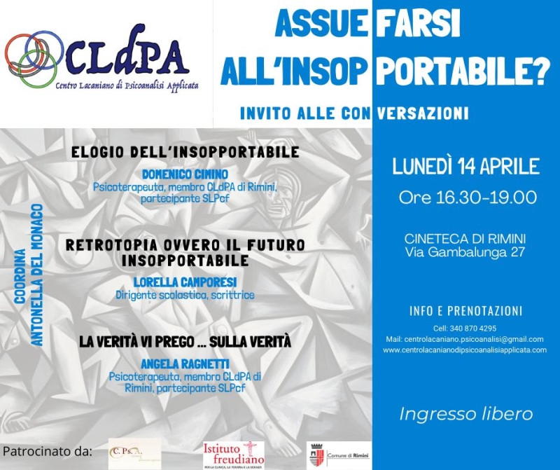 Assuefarsi All'insopportabile?
