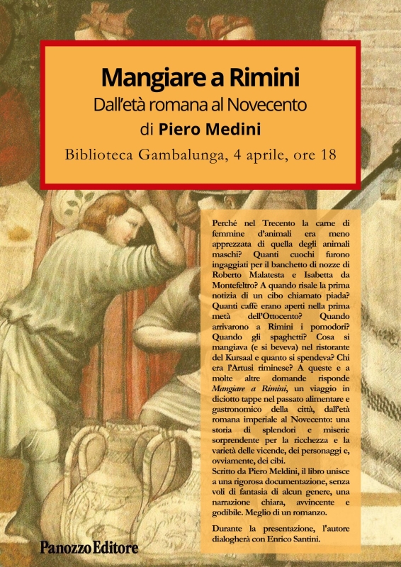 Mangiare a Rimini, Meldini racconta 2000 anni di storia