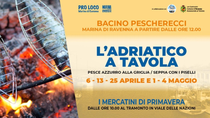 L'Adriatico a tavola a Marina di Ravenna