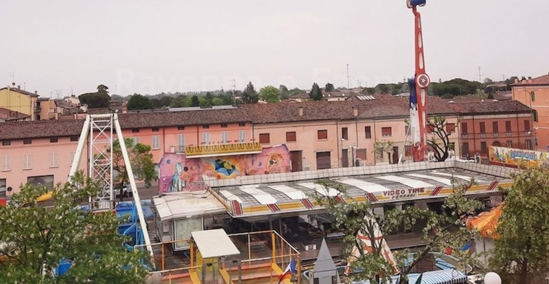 Torna il luna park in piazza Garibaldi a Lugo