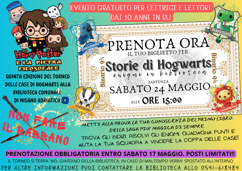 Storie di Hogwarts: enigmi in biblioteca
