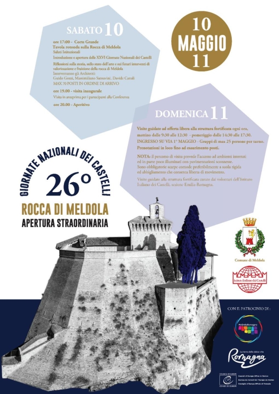 La Rocca di Meldola aderisce alla Giornata nazionale dei castelli