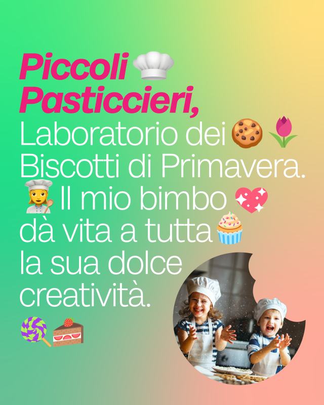 Laboratorio di cucina e pasticceria per i più piccoli ad ESP Ravenna