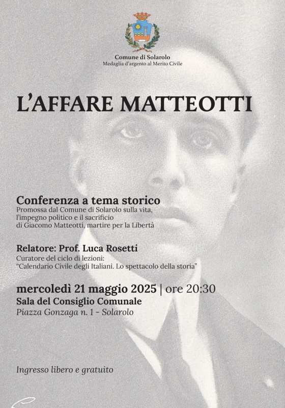 L'affare Matteotti a Solarolo
