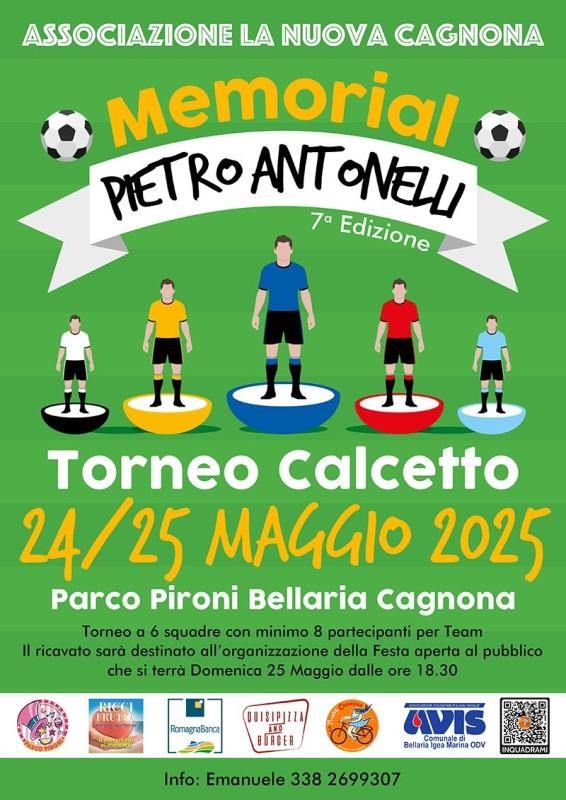 7° MEMORIAL PIETRO ANTONELLI