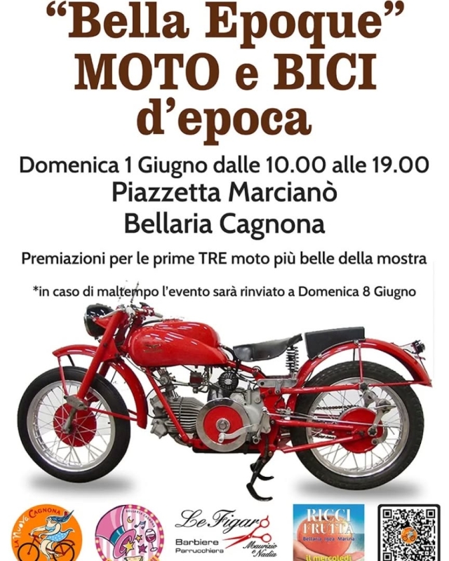 BELLA EPOQUE MOTO E BICI D'APOCA