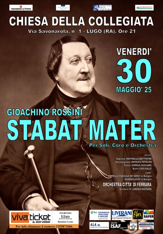 L'orchestra Città di Ferrara con lo Stabat Mater di Rossini