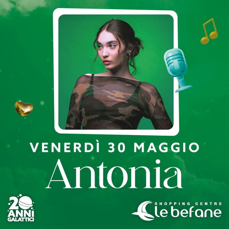 Antonia Nocca alle Befane Shopping Centre