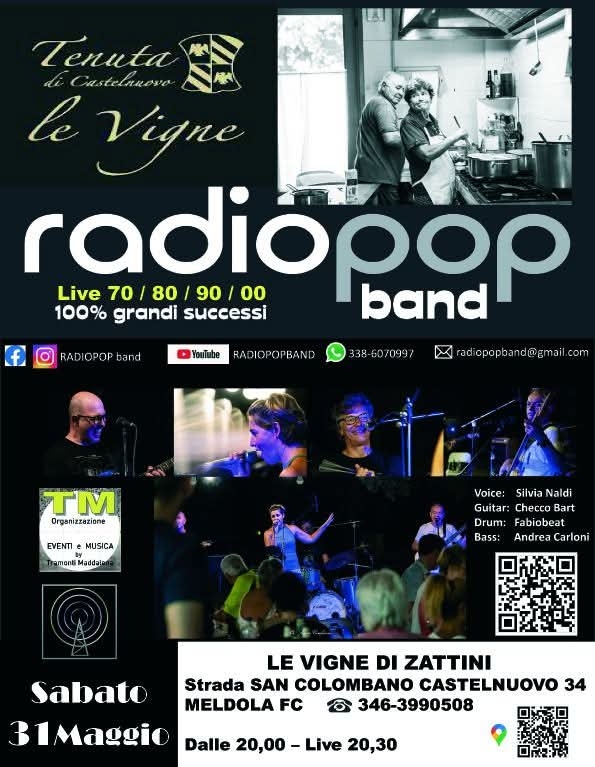 Radiopop in concerto a Meldola
