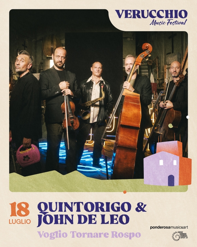 Verucchio Music Festival: Quintorigo & John De Leo Voglio Tornare Rospo