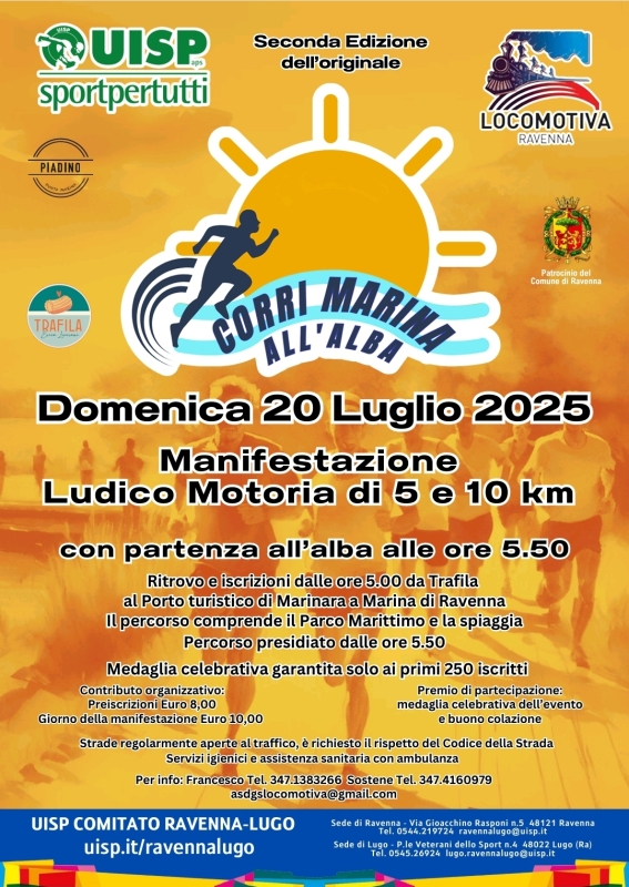 2° Corri Marina all'alba