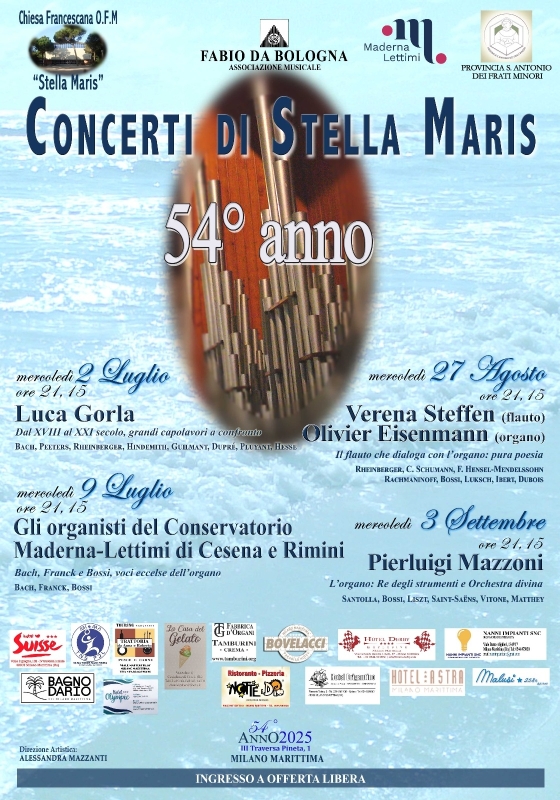 Luca Gorla apre la 54° edizione dei Concerti di Stella Maris