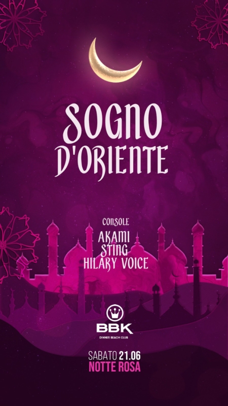 BBK SOGNO D’ORIENTE