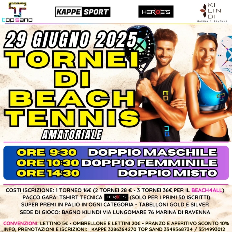 Torneo di beach tennis