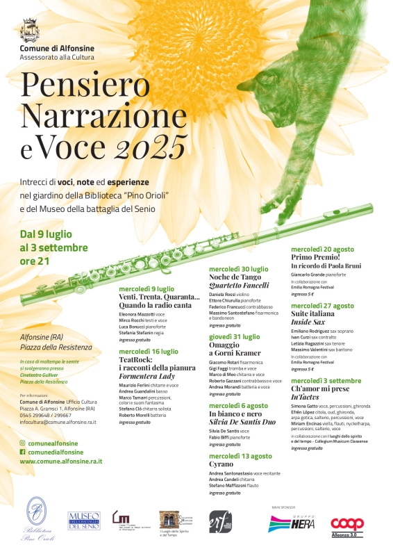 Pensiero Narrazione e Voce 2025
