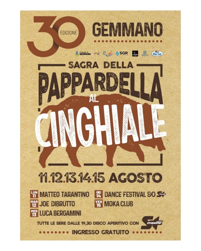 Sagra della Pappardella al cinghiale