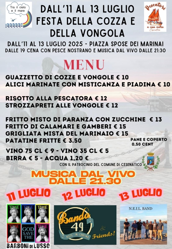 FESTA DELLA VONGOLA E DELLA COZZA ROMAGNOLA