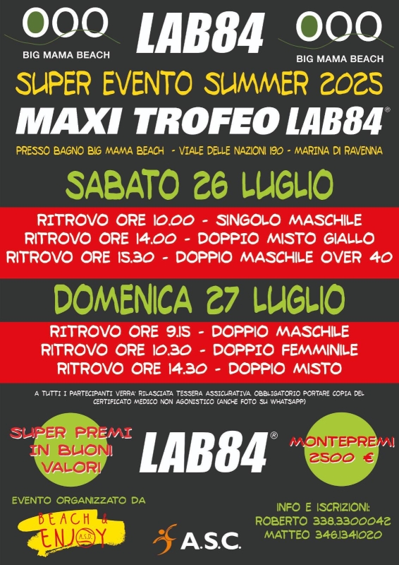 Maxi torneo LAB84