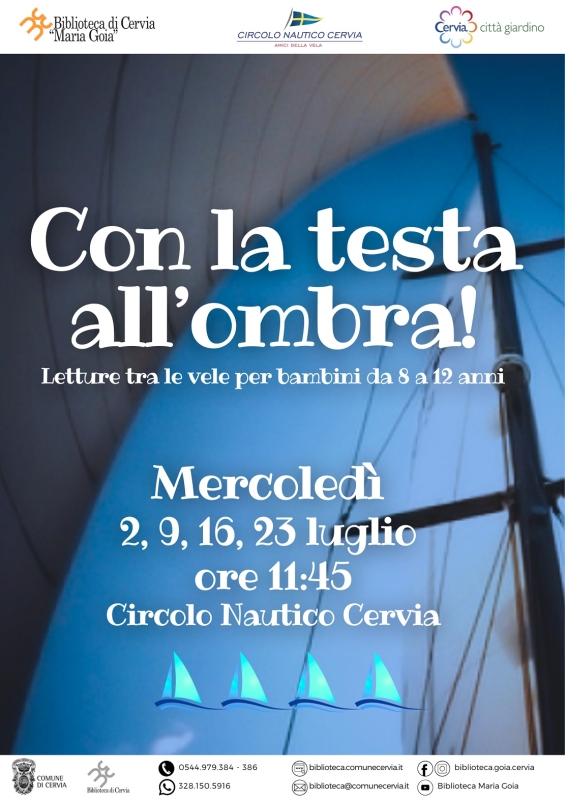 Con la testa all'ombra al circolo nautico